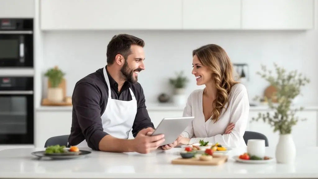 Private Chef with Client