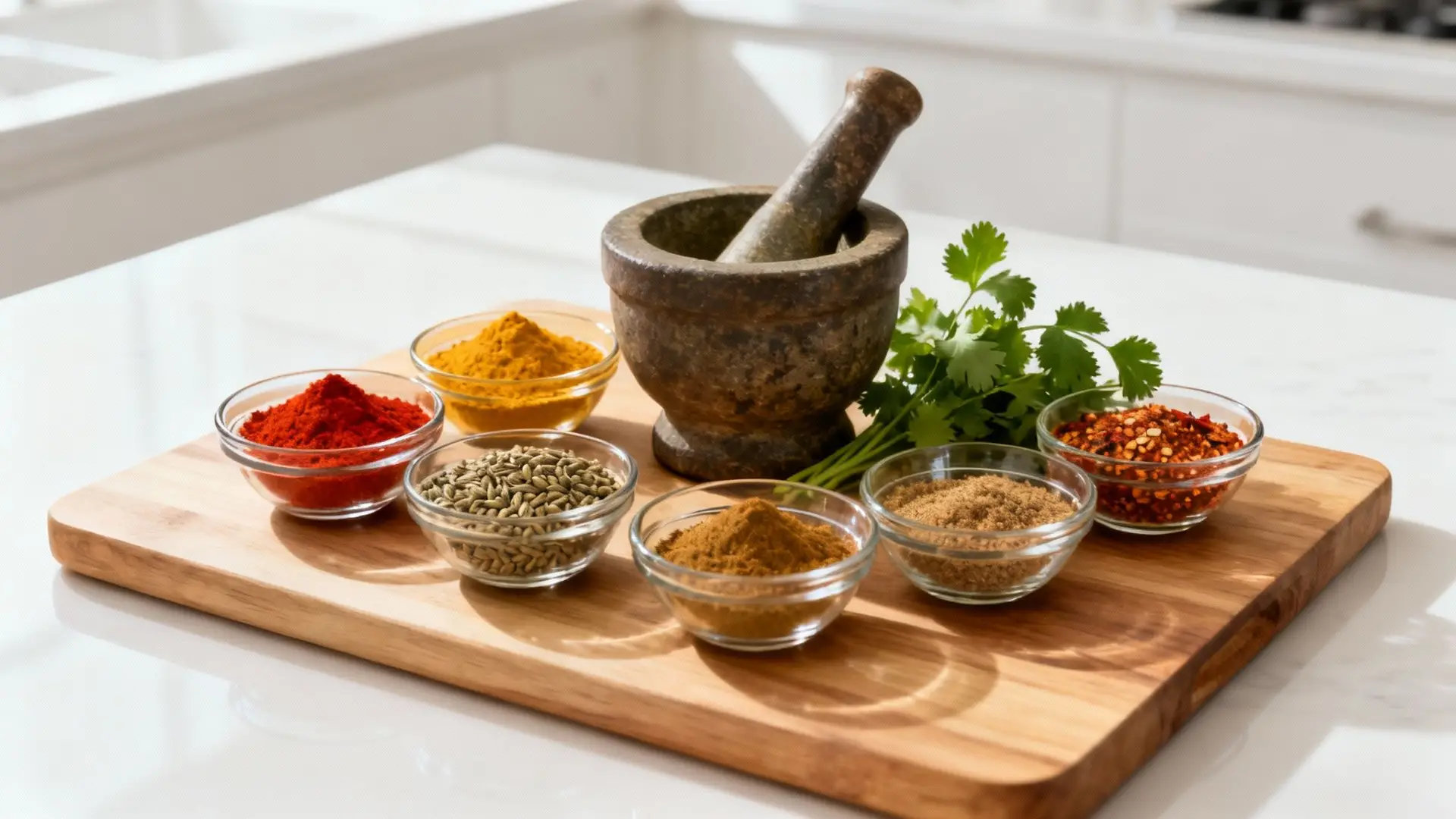 Freshly ground spices Johns Creek Chef